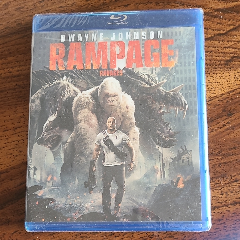 Rampage Blu-ray Movie (🛍 Bundle ANY 6/$36)